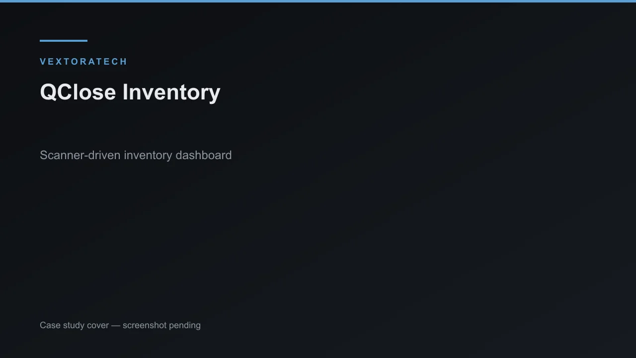 QClose Inventory