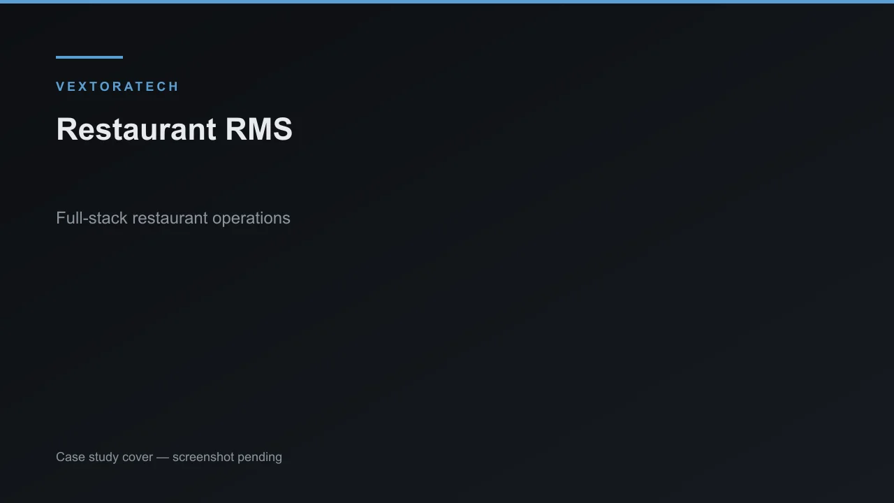 Restaurant Management System